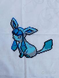 Figure Glaceon Pokemon Pixel Ar