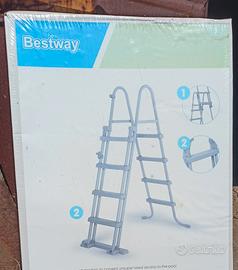 Bestway scaletta nuova piscina sicurezza 125cm