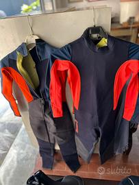 Mute lunghe/corte/giacche/maglie tribord/decathlon