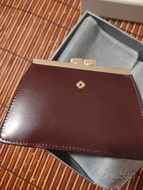 Porta monete in vera pelle donna Samsonite nuovo