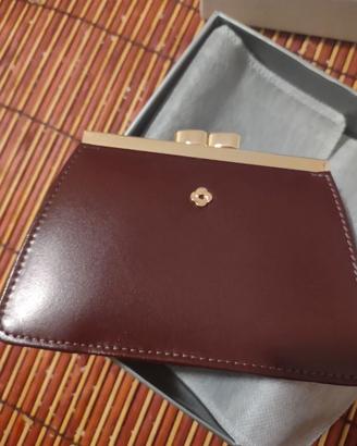 Porta monete in vera pelle donna Samsonite nuovo