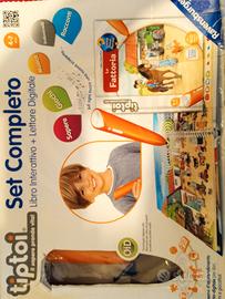 Tiptoi set completo + Libro: Imparo l' inglese