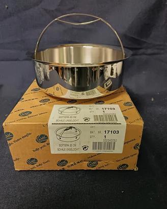 Softiera acciaio AMC 20 cm non forata