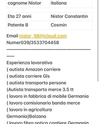 Operai autista agricoltura