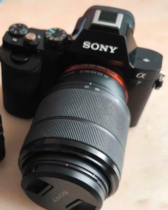 sony a7s + 2 obbiettivi sony