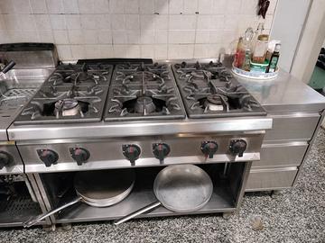 Cucina 6 fornelli