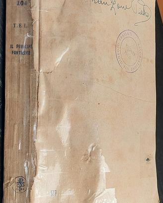 Il Principe Fantasma 1945 Romanzo Raro