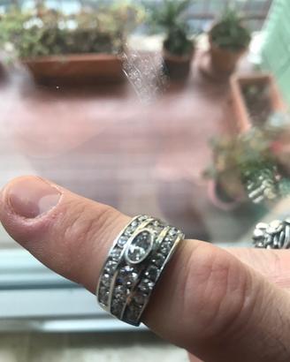ANELLO ARGENTO 925 NUOVO ORIGINALE