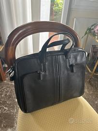 Cartella Lavoro Piquadro Pelle Marrone - Porta PC