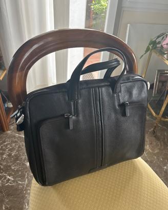Cartella Lavoro Piquadro Pelle Marrone - Porta PC
