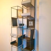 Libreria verticale componibile Meme design