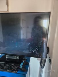 TV LG Nanocell cristalli rotti