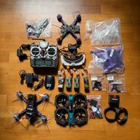Drone fpv (5pollici + cinewoop)