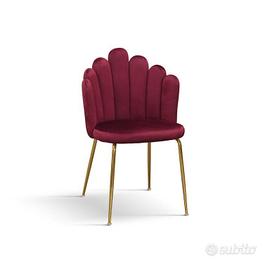 Nuove sedie i tessuto  vari colori