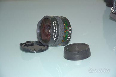obiettivo fisheye zenitar 180 ° 16 f,2.8 nikon ai