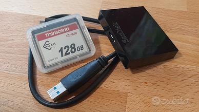Scheda CFast Trascend 128Gb