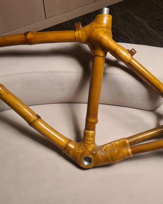 Bici bamboo telaio nuovo