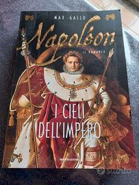 2 Libri romanzi Max Gallo saga Napoleon,vintage 90