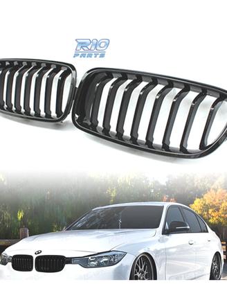 GRIGLIE BMW F30 F31 LOOK M PERFORMANCE NERO LUCIDO