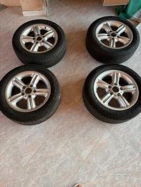 cerchi 16 pollici originali BMW gomme quasi nuove