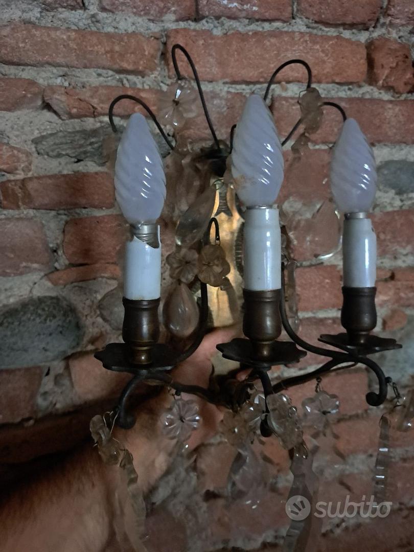 Applique epoca primi 900 gocce Arredamento e Casalinghi In vendita a