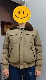 Giubbino Woolrich beige uomo tgM