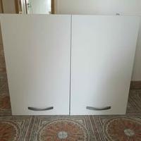 Pensile scolapiatti bianco