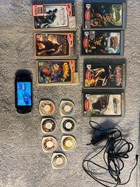 PSP 2004 + 16giochi memory stick 2Gb mod