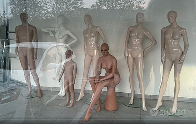 Manichini come da foto