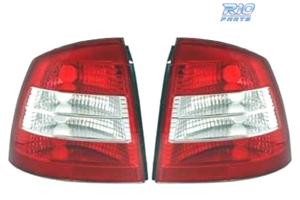 FANALI PER OPEL ASTRA G 3P 5P 97-04 LED ROSSO CROM