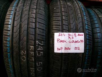 2 GOMME 245/50/18 100W PIRELLI CINTURATO P7