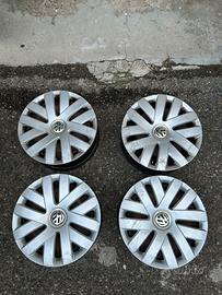 set cerchi in acciaio originali volkswagen