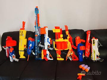 Pistole Nerf in perfette condizioni 