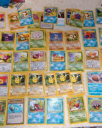 carte Pokemon prima serie 95 96 98 italiane