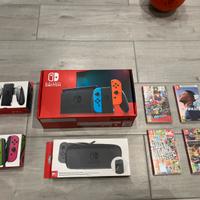 Nintendo Switch PERFETTA con giochi e accessori