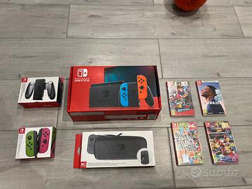 Nintendo Switch PERFETTA con giochi e accessori
