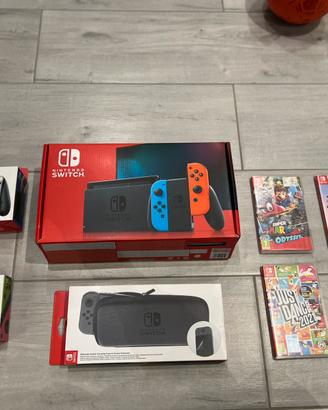 Nintendo Switch PERFETTA con giochi e accessori