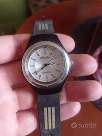 Orologio Nikula al quarzo  Cinturino sportivo ner
