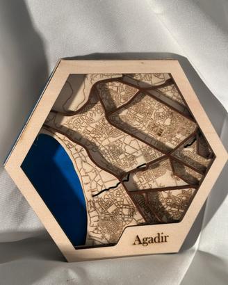 Mappa Multistrato in Legno - 20 cm
