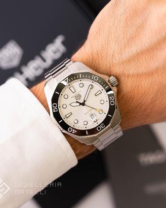 TAG Heuer Aquaracer 300M Argento 43mm | WBP201C.BA