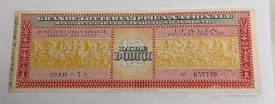 Biglietto Grande Lotteria Ippica Nazionale Manifes