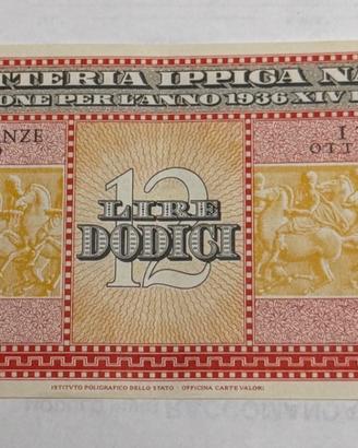 Biglietto Grande Lotteria Ippica Nazionale Manifes