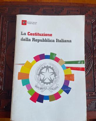 Costituzione Italiana e Statuto della Toscana
