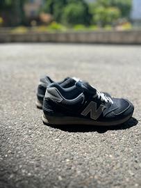 Sneakers New Balance 574 Scamosciate Blue Navy