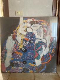 Quadro La Vergine di Klimt 95x95