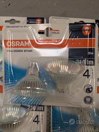 8 LAMPADINE ALOGENE OSRAM 12V 20W