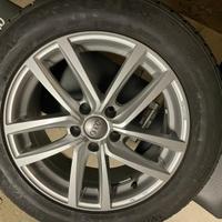 Cerchi in lega del 17 con gomme invernali