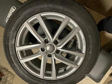 Cerchi in lega del 17 con gomme invernali