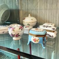 Scatole e Contenitori in Ceramica Decorata