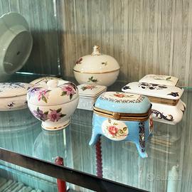 Scatole e Contenitori in Ceramica Decorata